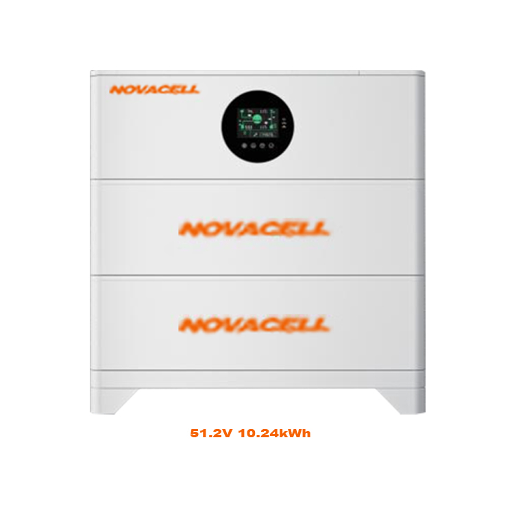NOVACELL 51.2V 10.24kWh 20.48kWh All In One Residential ESS Bess Battery 6500+ Life Cycles-