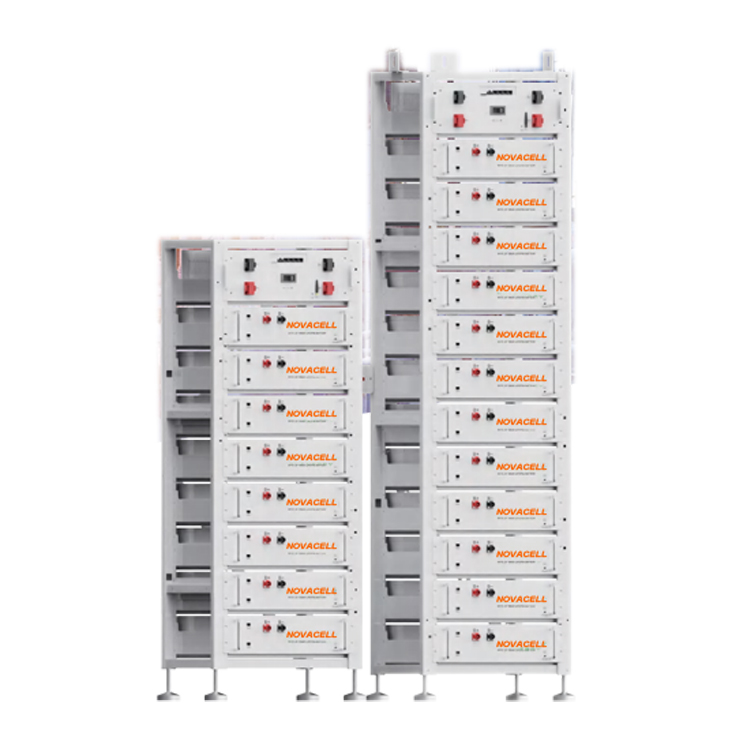 NOVACELL 5.12KWH Module N20K~N60K 20.48kWh 30.72kWh 40.96kWh 51.2kWh 61.44kWh BMS Inverter Lithium Ion Energy Storage Solar Battery Packs 6500+ Life Cycles-